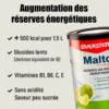 Bevi Overstims Malto Antioxydant 450 g. Fruits Rouges