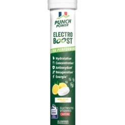 Bevi Punch Power Electroboost - Tube 20 Comprimés Citron Caféine