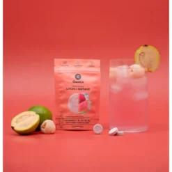 Bevi Qwetch Solid Drinks Bio (x12) Litchi & Goyave