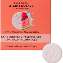 Bevi Qwetch Solid Drinks Bio (x3) Litchi & Goyave