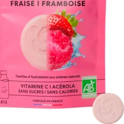 Bevi Qwetch Solid Drinks Bio (x12) Fraise & Framboise
