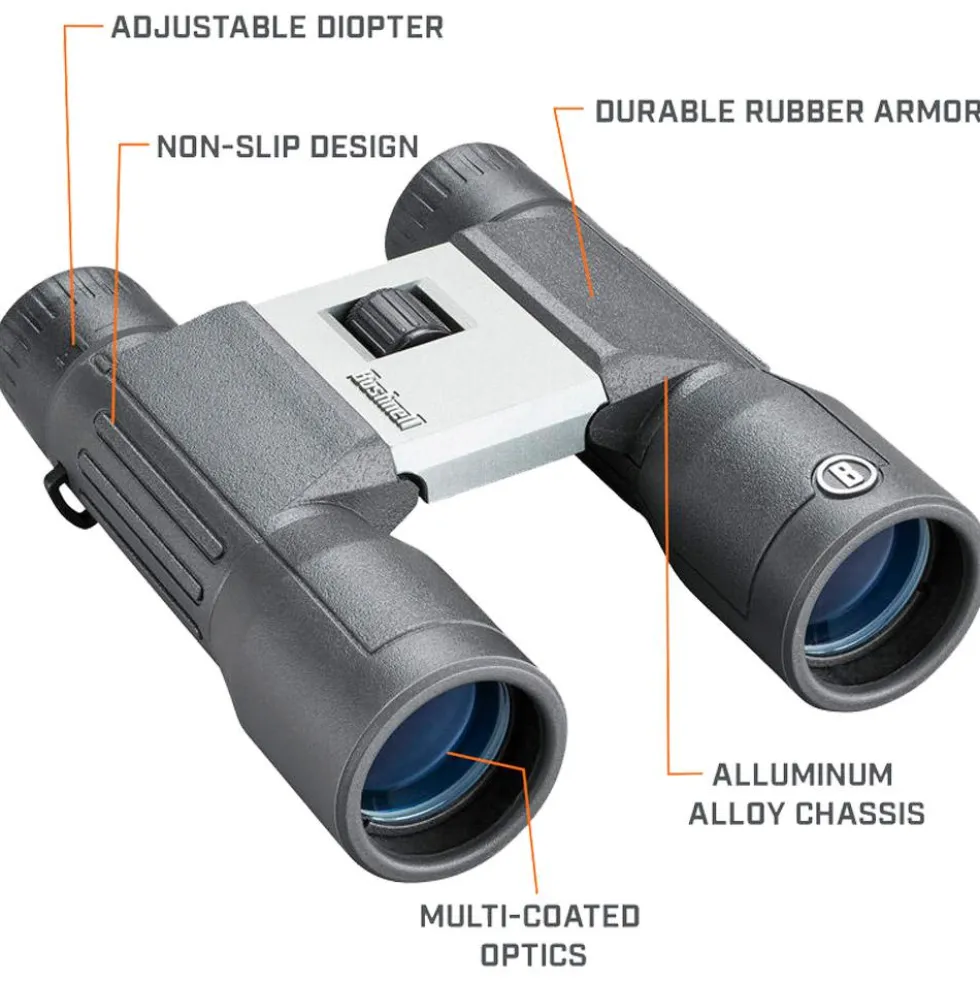 Binocoli Bushnell Powerview 2 16x32 Anthracite