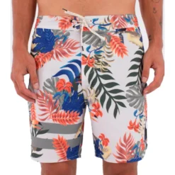 Boardshort Hurley Phantom Eco Block Party Engineered 18' Bone