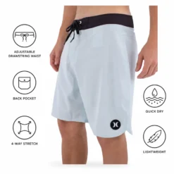 Boardshort Hurley Phantom O&O Solid 18' Iceland