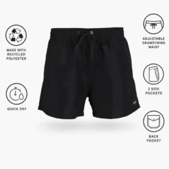 Boardshort Hurley Volley Icon Solid 15' Black
