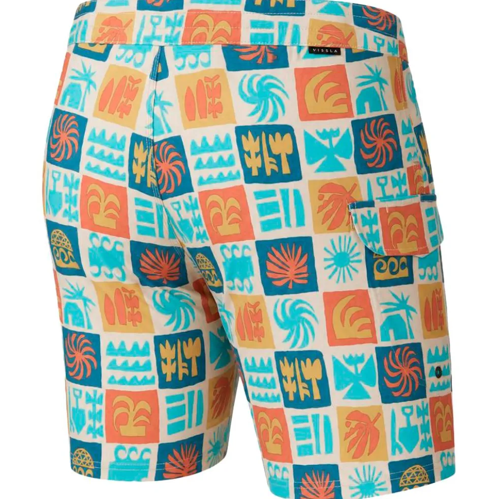 Boardshort Vissla Ecology Center 17.5" Multi