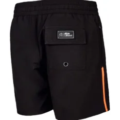Boardshort Watts Rxmalibu Black Fluo Orange