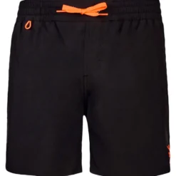 Boardshort Watts Rxmalibu Black Fluo Orange
