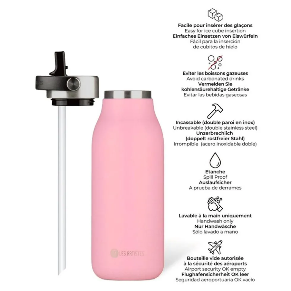 Borracce Les Artistes Paris Bouteille 2.0 1000 ml Magnolia
