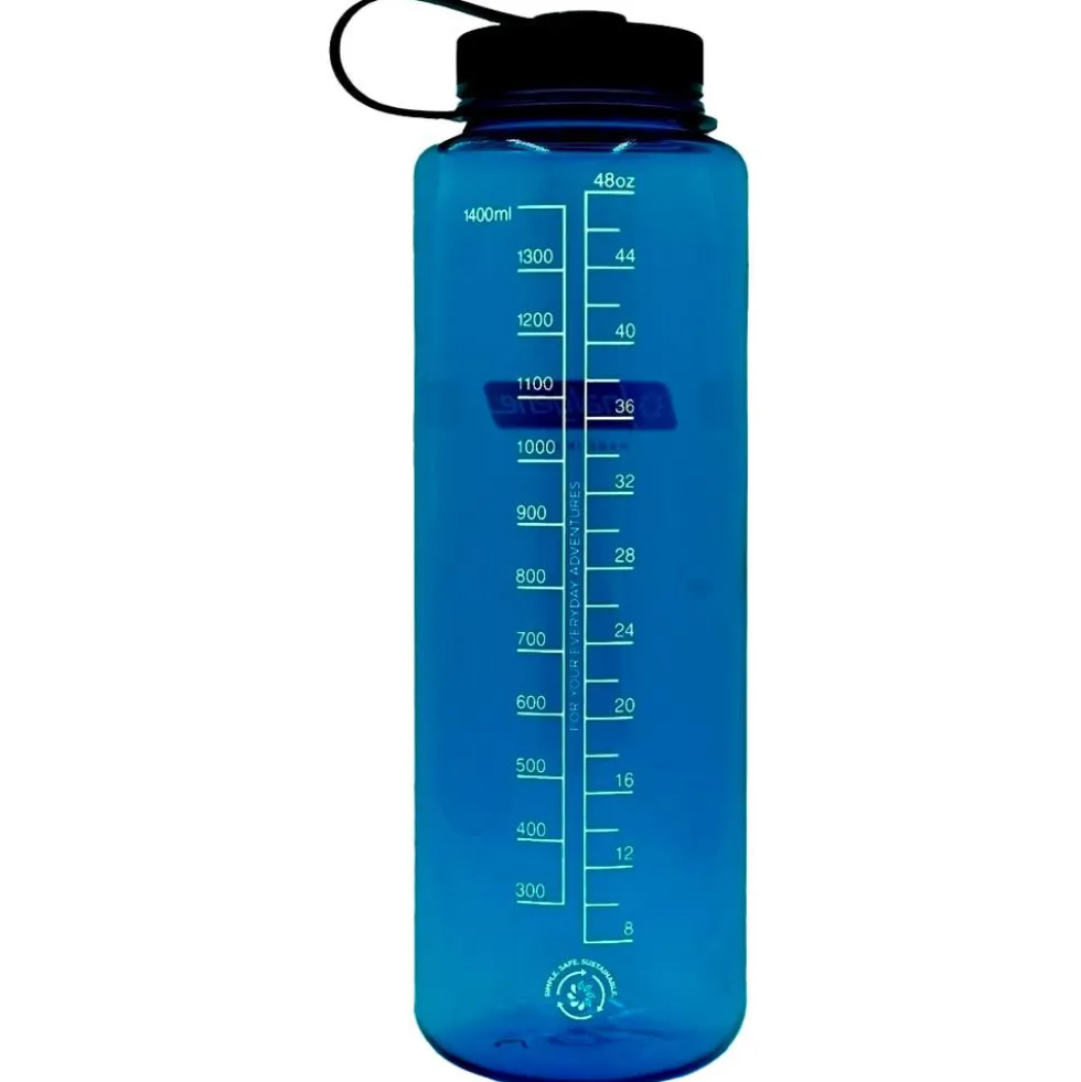 Borracce Nalgene Bouteille Grande Ouverture 1.5L (48Oz) Cerulean