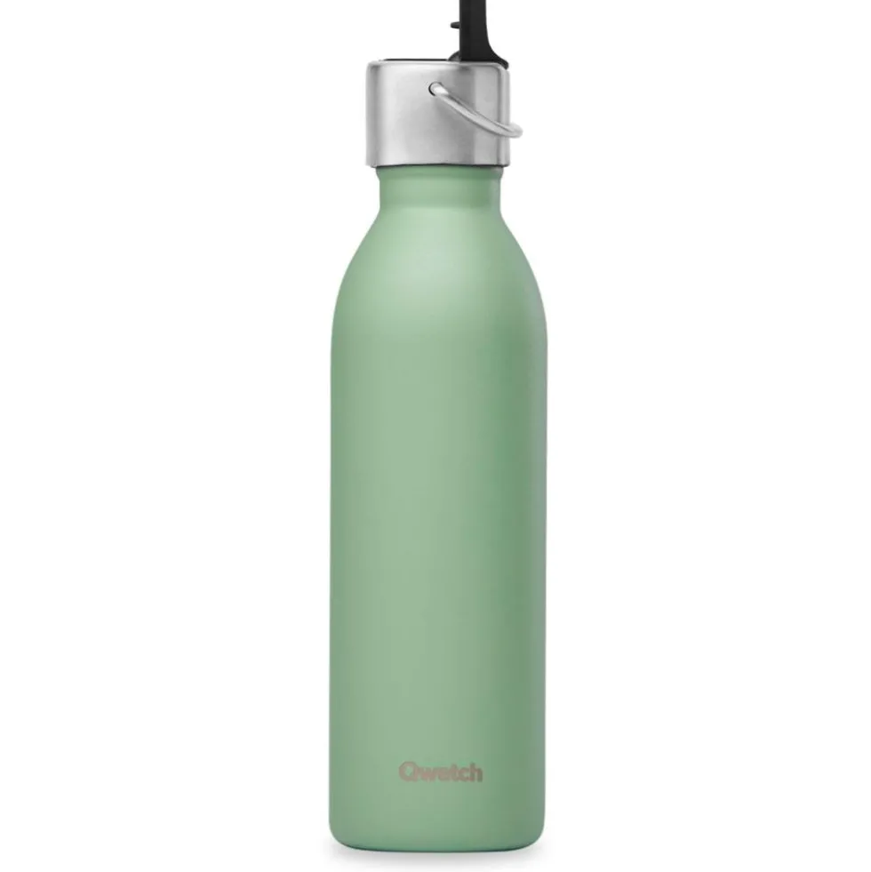 Borracce Qwetch Active 600 ml (Bouchon Sport) Matt Tilleul