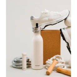 Borracce Qwetch Active 600 ml (Bouchon Sport) Matt Sable