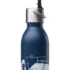 Borracce Qwetch Active Sport 600 ml FFRS Skate Bowl Bleu Marine