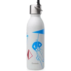Borracce Qwetch Active Sport 600 ml FFME Escalade Gris