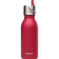 Borracce Qwetch Kids 350 ml Sport Active Matt Grenat