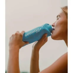 Borracce Seawag Foldable Water Bottle Blue