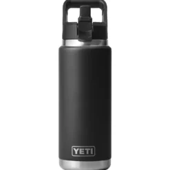 Borracce Yeti Rambler 26 Oz (760ml) Straw Bottle Black