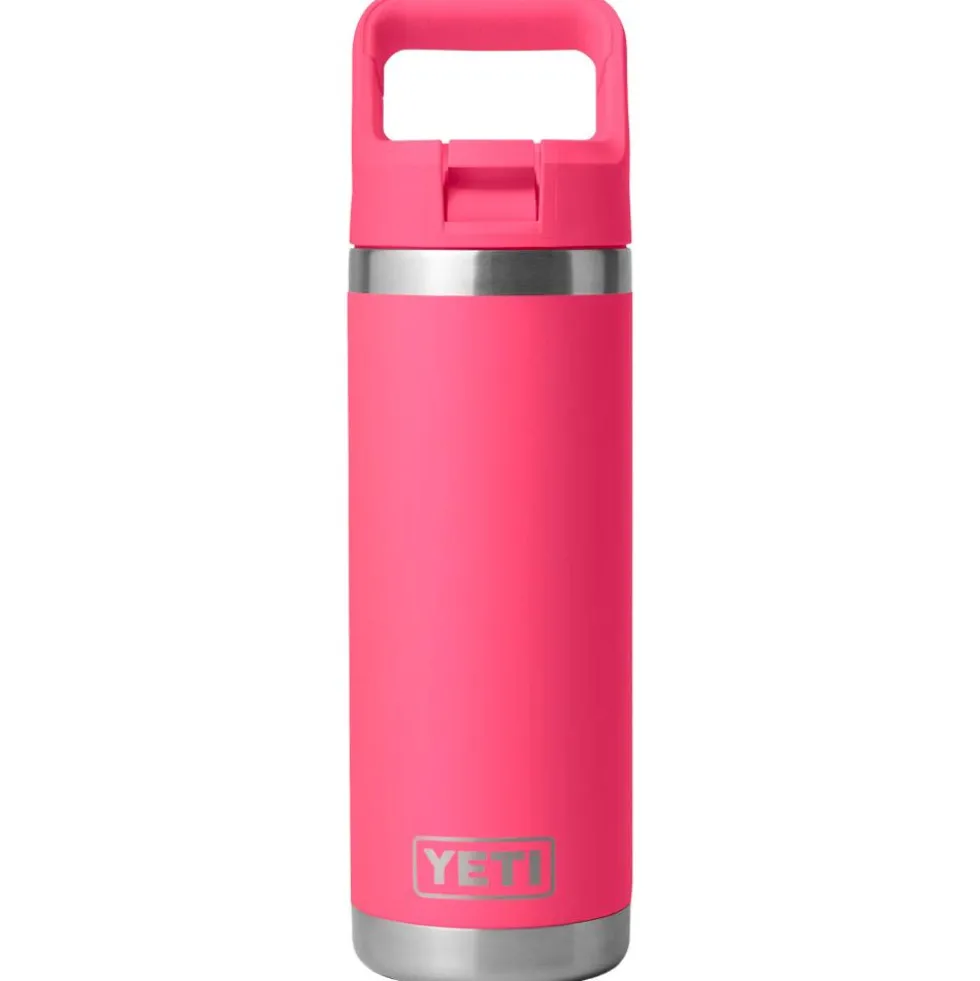 Borracce Yeti Rambler 18 Oz (532 ml) Straw Bottle Tropical Pink