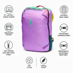 Borsone Cotopaxi Allpa 35L Travel Pack Del Dia Multicolor