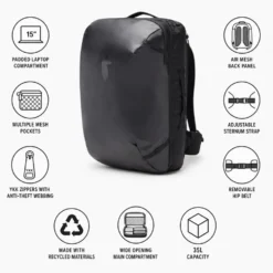 Borsone Cotopaxi Allpa 35L Travel Pack Cotopaxi Black