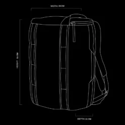 Borsone Db Roamer Duffel 60L Black Out