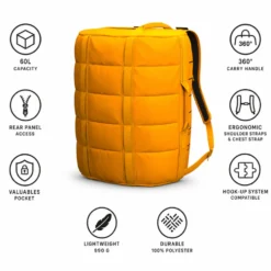 Borsone Db Roamer Duffel 60L Parthelion Orange
