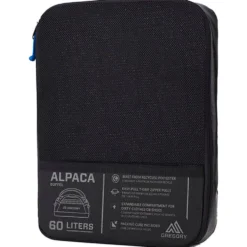 Borsone Gregory Alpaca 60 Obsidian Black