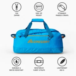 Borsone Gregory Supply 40 Pelican Blue