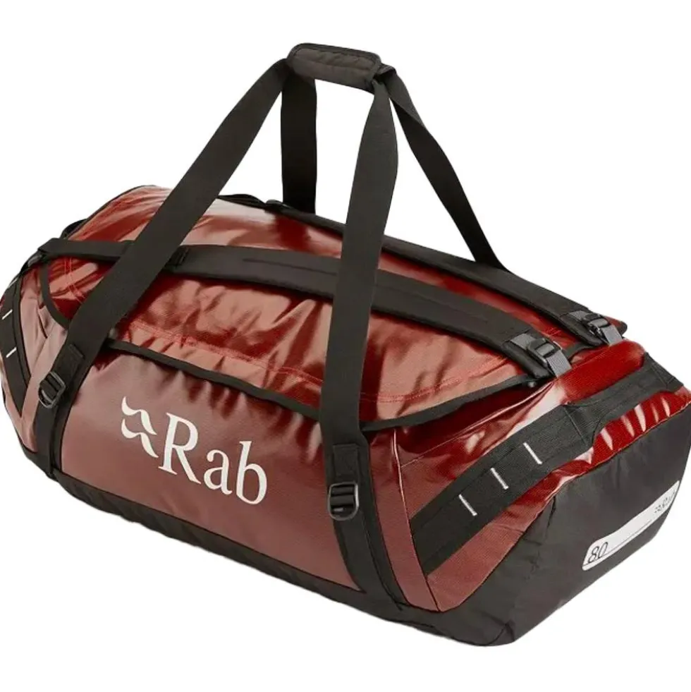 Borsone RAB Expedition Kitbag II 80 Red Clay