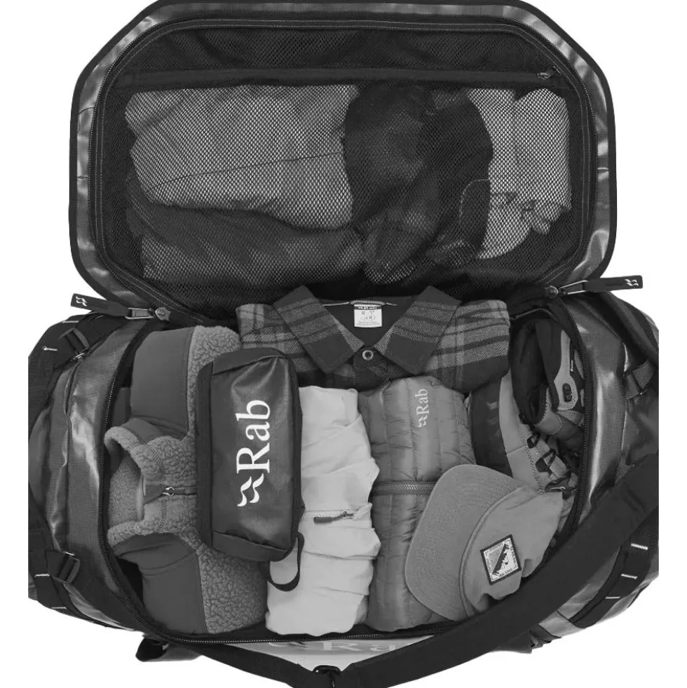Borsone RAB Expedition Kitbag II 80 Red Clay