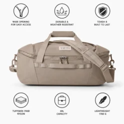 Borsone Yeti Crossroads 40L Cape Taupe