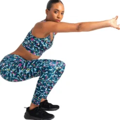 Calzamaglia da arrampicata DARE2B Influential Legging Dash Print