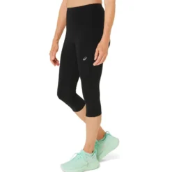Calzamaglia da trail Asics W Road High Waist Capri Tight Performance Black