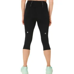 Calzamaglia da trail Asics W Road High Waist Capri Tight Performance Black