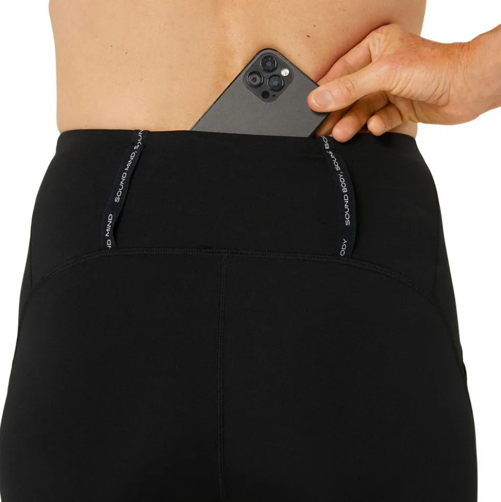 Calzamaglia da trail Asics W Road High Waist Capri Tight Performance Black
