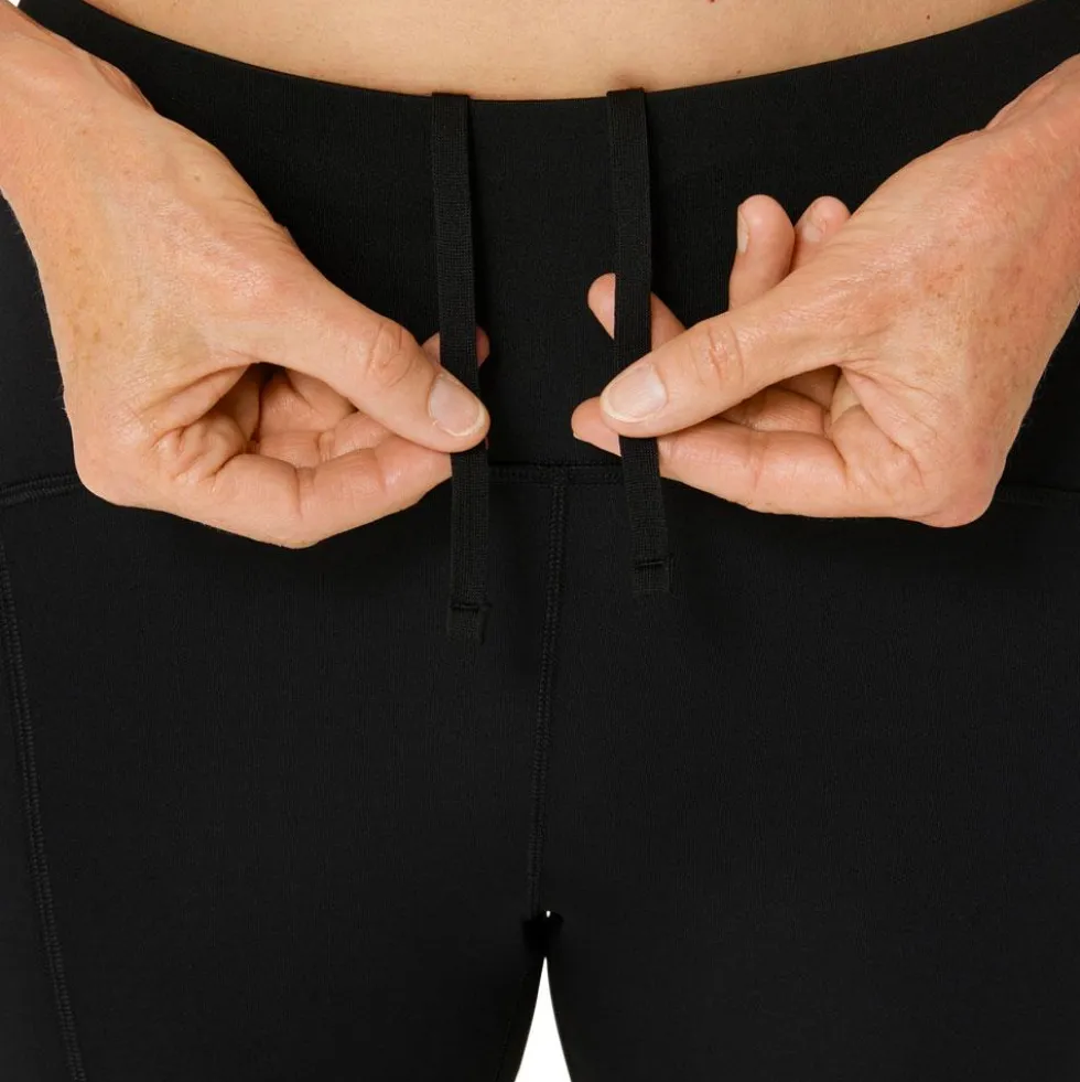 Calzamaglia da trail Asics W Road High Waist Capri Tight Performance Black