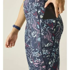 Calzamaglia da trail DARE2B Influentialiilg Blk/Enrgprnt Abstract BloomPrint