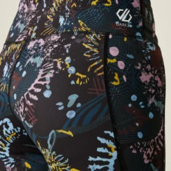 Calzamaglia da trail DARE2B Influentialiilg Blk/Enrgprnt Black Energetic Print