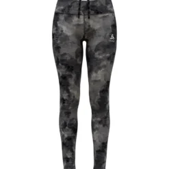 Calzamaglia da trail Odlo Zeroweight Print Reflective Black