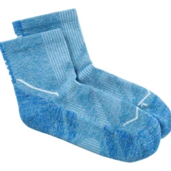 Calze Buff Dryflx Quarter Socks Washed Blue