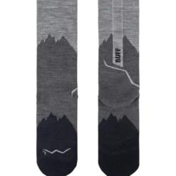 Calze Buff Merino Lightweight Crew Socks Black
