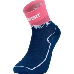 Calze Bv Sport Double Gr Socks Mid Navy Rose