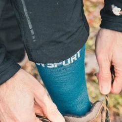 Calze Bv Sport Double Gr Socks High Lyocell Bleu Navy