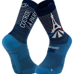 Calze Bv Sport Run Marathon Socks High Collector Retro Paris