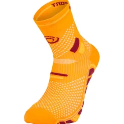 Calze Bv Sport Trail Socks Ultra Mid Orange Bordeaux