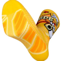 Calze Bv Sport Trail Socks Ultra High Collector Des Bosses Et Des Bulles Pop Jaune