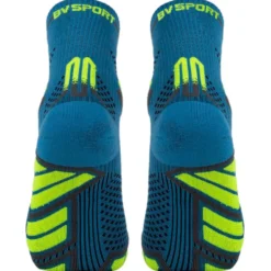 Calze Bv Sport Trail Socks Ultra Mid Bleu Jaune