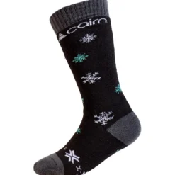 Calze Cairn Duo Pack Spirit Junior Black Snow