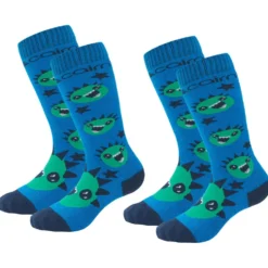 Calze Cairn Duo Pack Spirit Junior Azure Monster