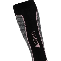 Calze Cairn Primaloft Socks Black Powder Pink